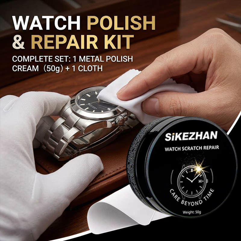 Luxury Watch Cleaning Kit - Rimuovi Graffi per Orologi di Lusso,