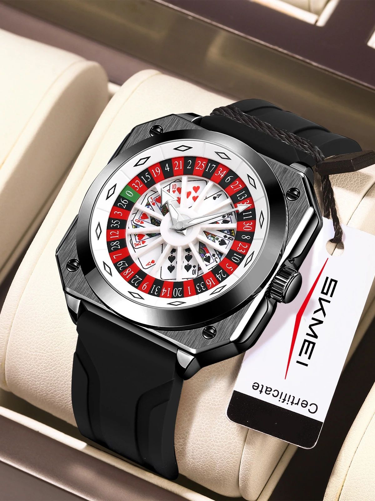 Luxury Watch Name Brands - Orologio da uomo quadrato della serie