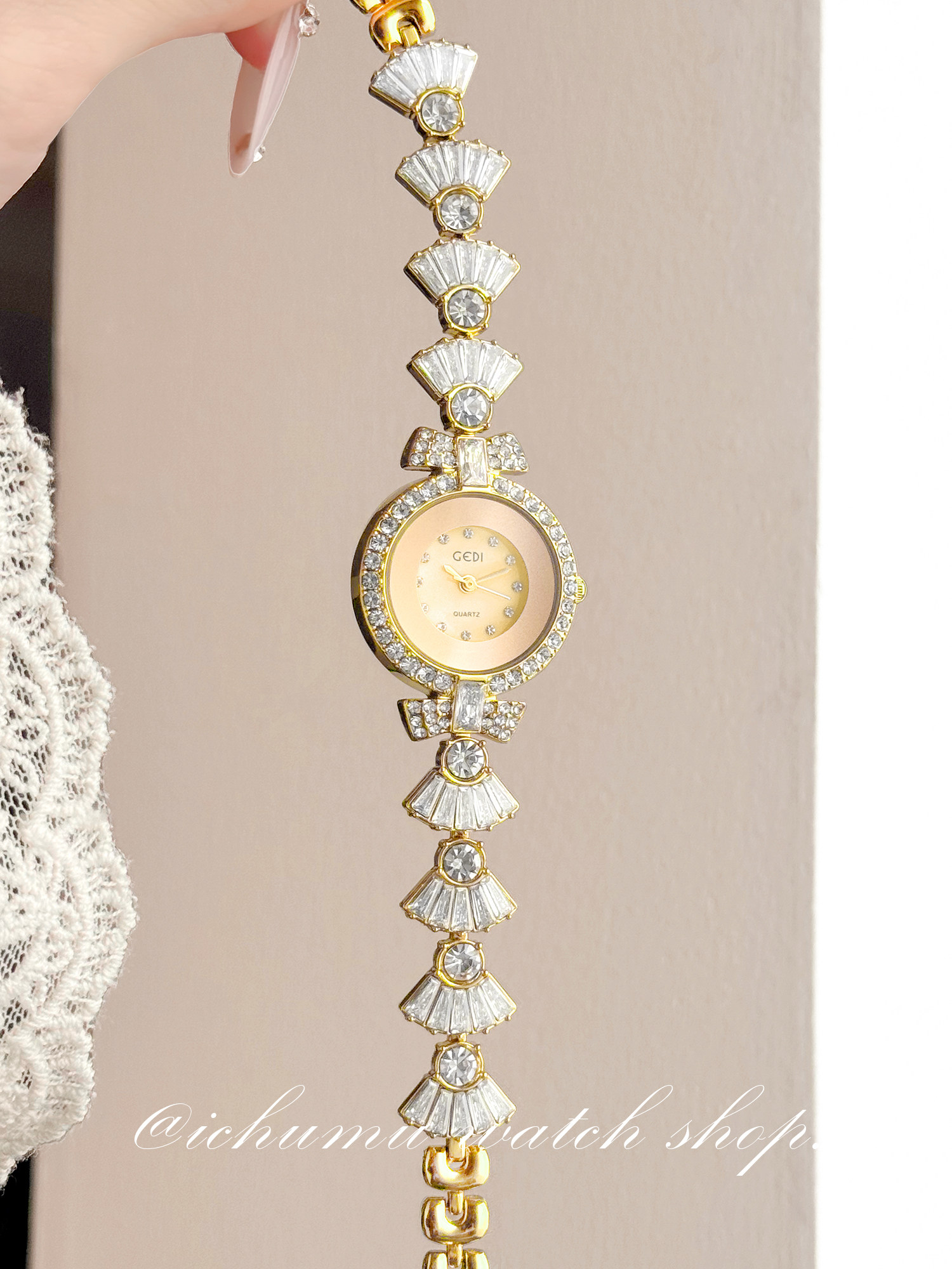 Luxury Watch Diamond - Orologio da Donna Mermaid, Lusso Discreto,