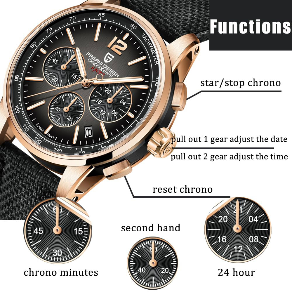 Luxury Watch Brands - PAGANI DESIGN Nuovo orologio da uomo