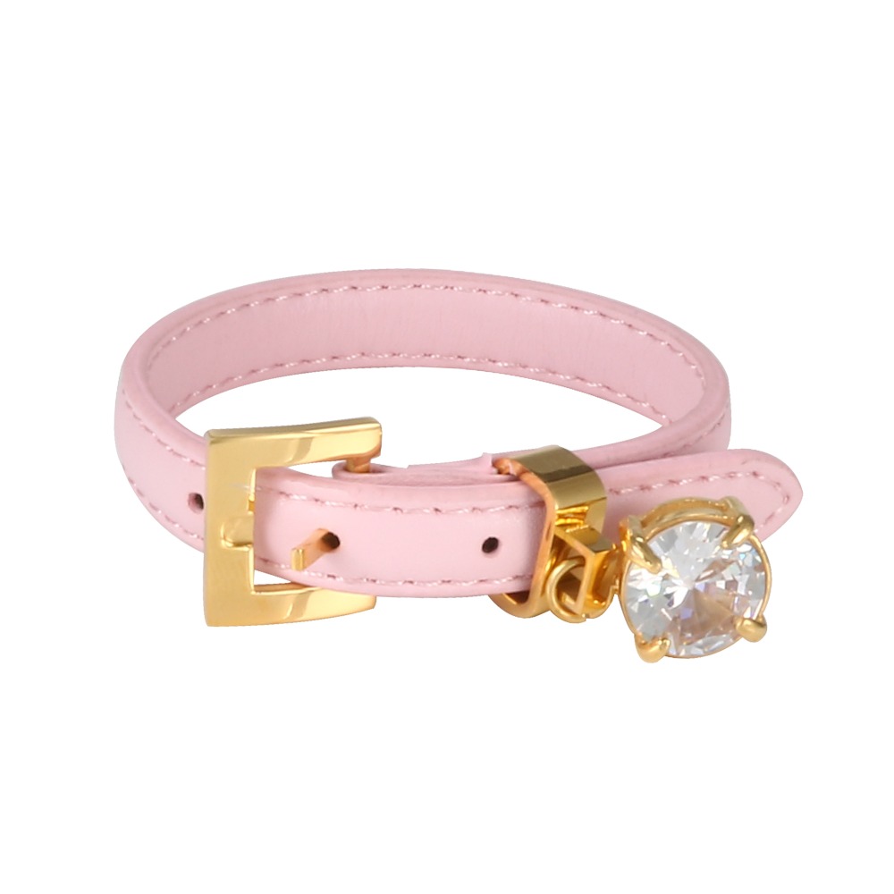 Luxury Watch E Jewellery - Bracciale rigido in pelle per donna