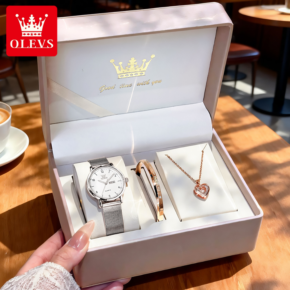 Luxury Watch Brands - OLEVS 2996 Orologi da donna originali