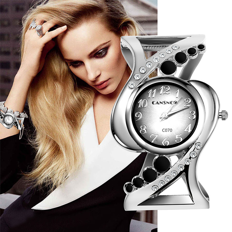 Luxury Watch Diamond - Orologio da polso da donna con