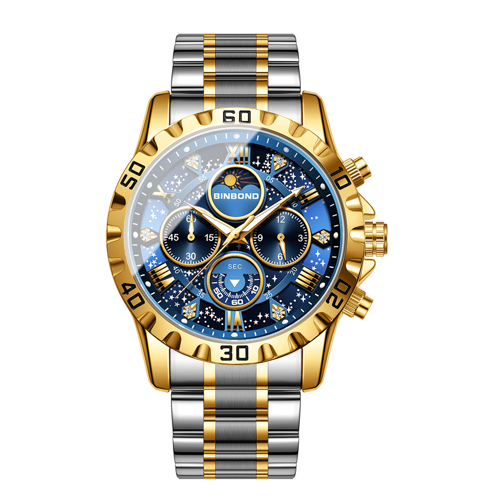 2026 Orologio da uomo leggero  - Moonphase Complication Watch recensione e prezzo
