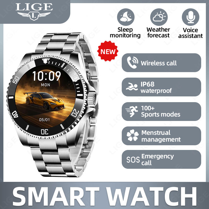 LIGE Business Smart Watch Uomo - Luxury Watch Hd recensione e prezzo