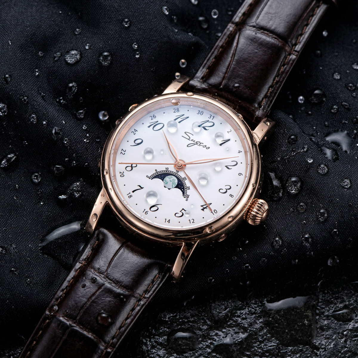 Sugess orologi da uomo Tianjin - Moonphase Complication Watch recensione e prezzo
