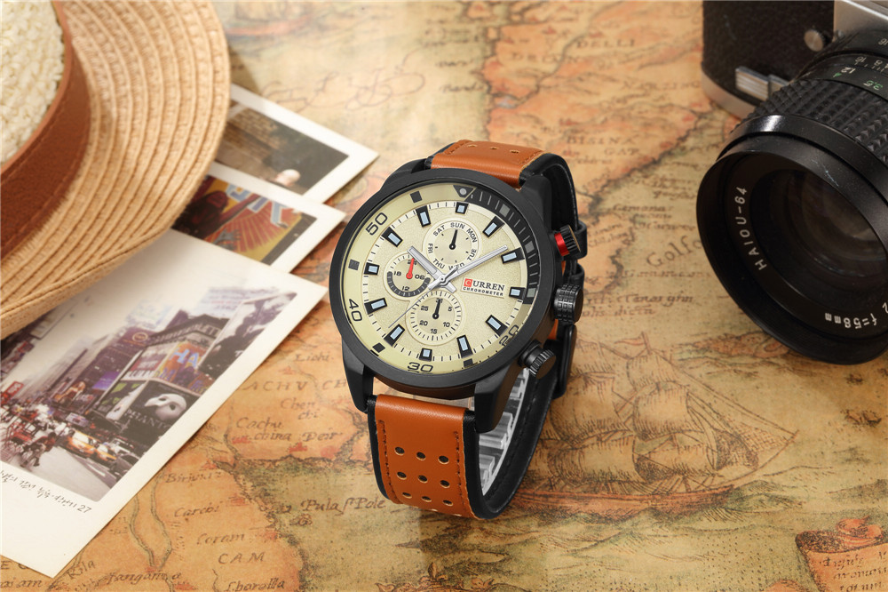 2017 CURREN Moda Orologio Da U - Luxury Watch Affordable recensione e prezzo