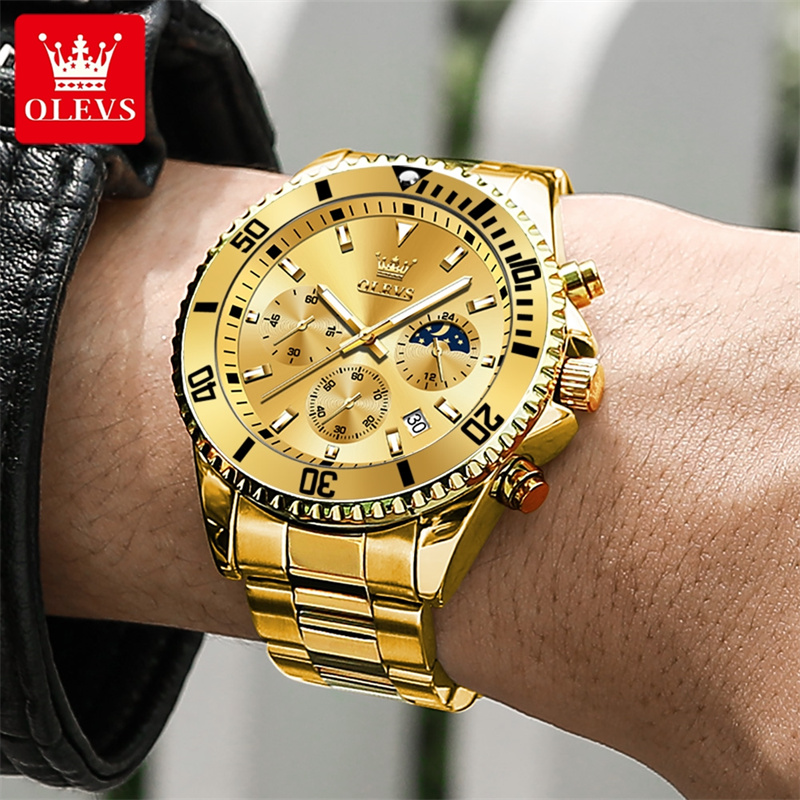 OLEVS Orologio da uomo Top Bra - Luxury Watch Magazine recensione e prezzo