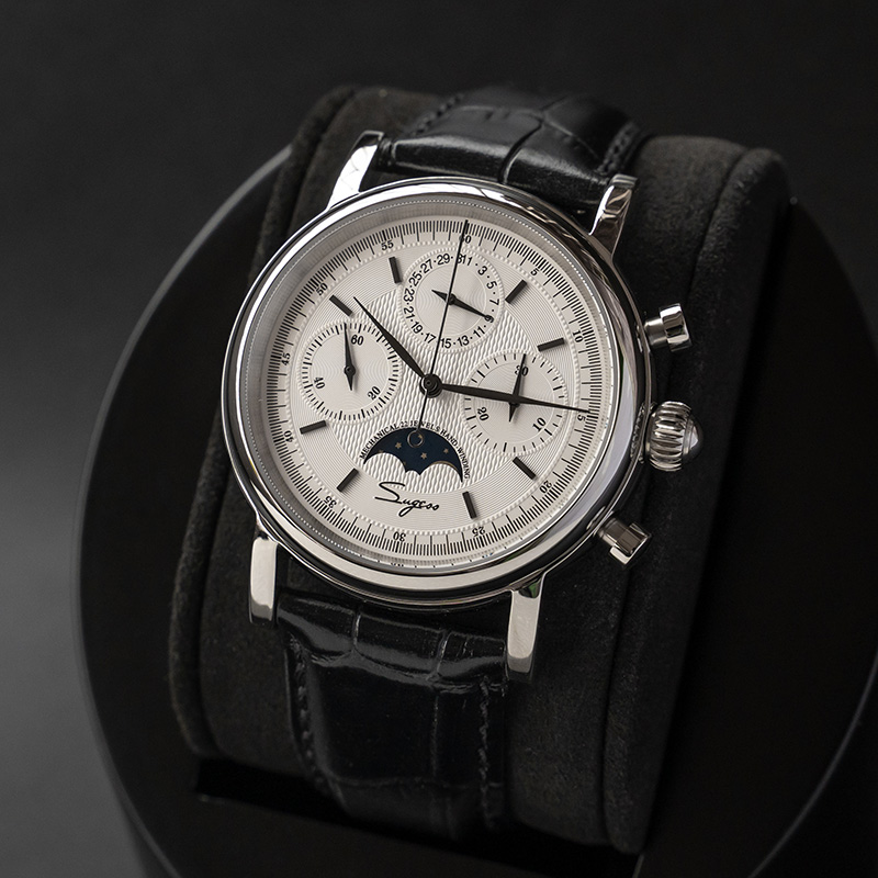Orologio da Uomo Sugess con Mo - Moonphase Complication Watch recensione e prezzo