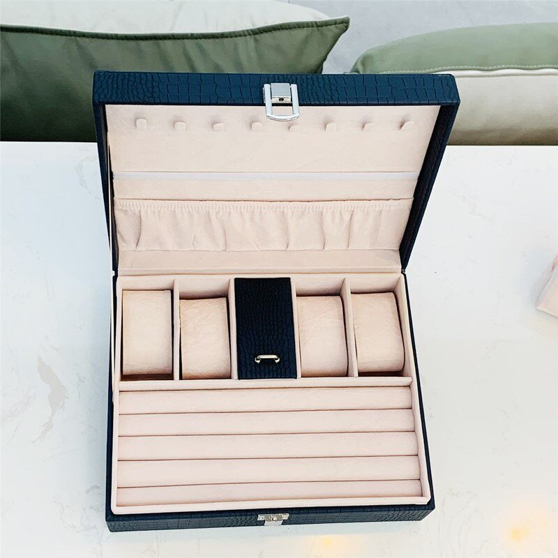 Portagioie Portatile in Pelle  - Luxury Watch E Jewellery recensione e prezzo