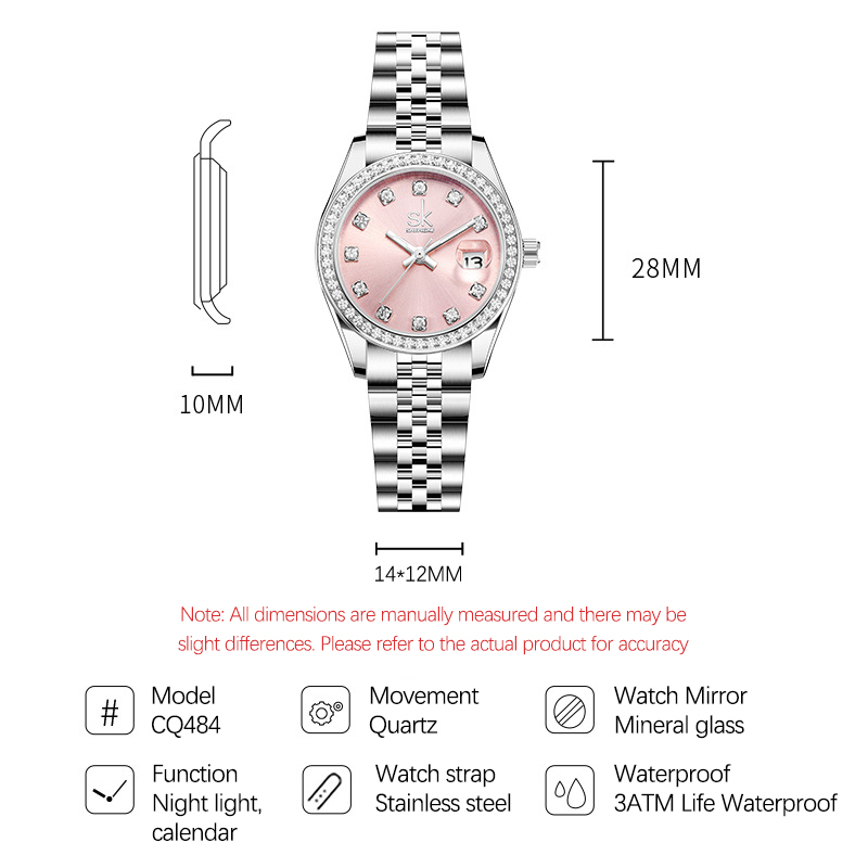 UTHAI CQ484 Orologio da donna  - Luxury Watch Diamond recensione e prezzo