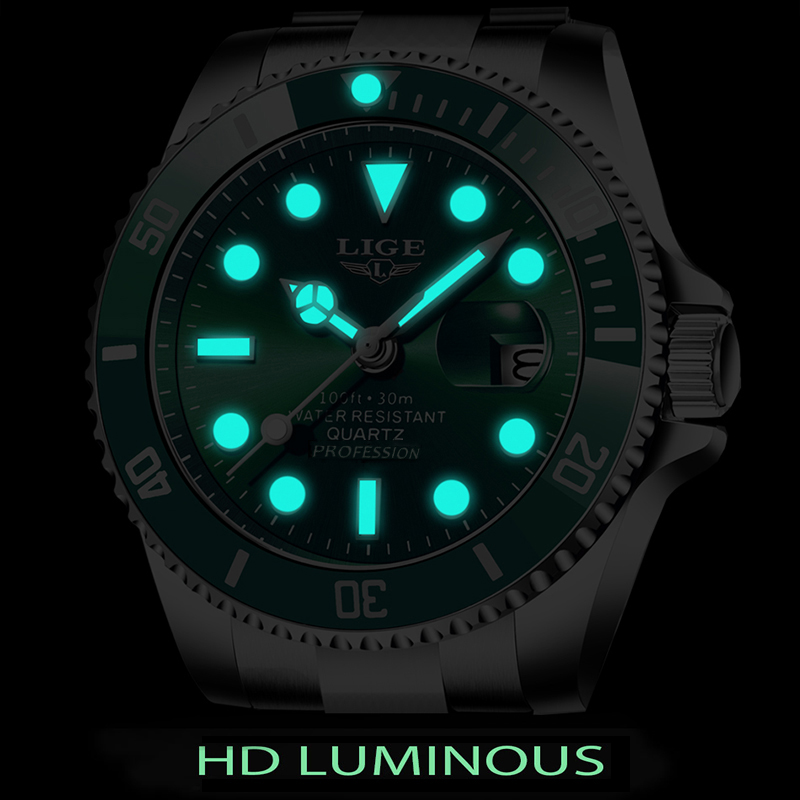 LIGE Top Brand di Lusso Moda D - Luxury Watch Affordable recensione e prezzo