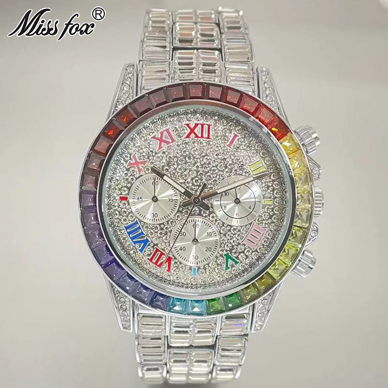 MISSFOX Luxury Iced Watch For  - Luxury Watch Affordable recensione e prezzo