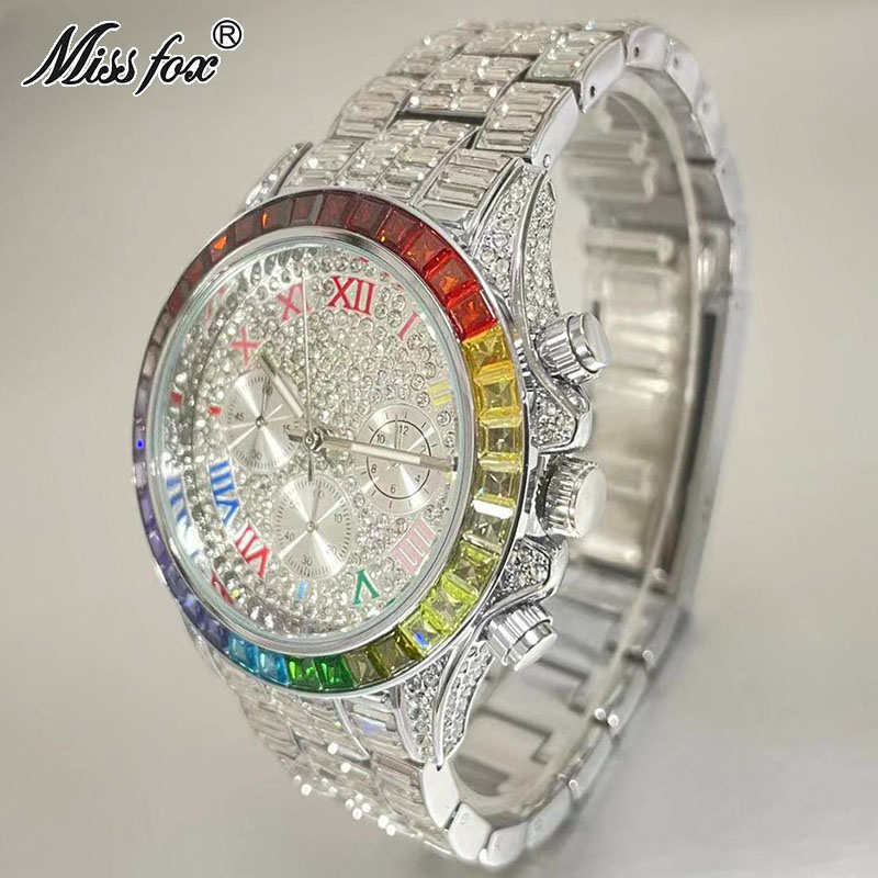 MISSFOX Luxury Iced Watch For  - Luxury Watch Affordable recensione e prezzo