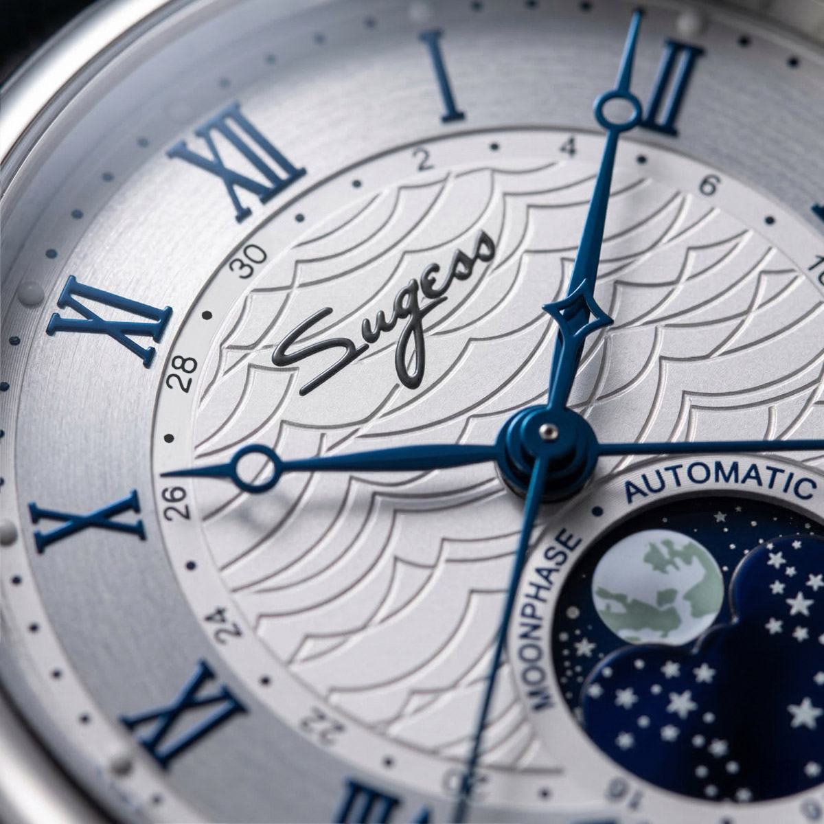 Sugess Orologi da uomo Orologi - Moonphase Complication Watch recensione e prezzo