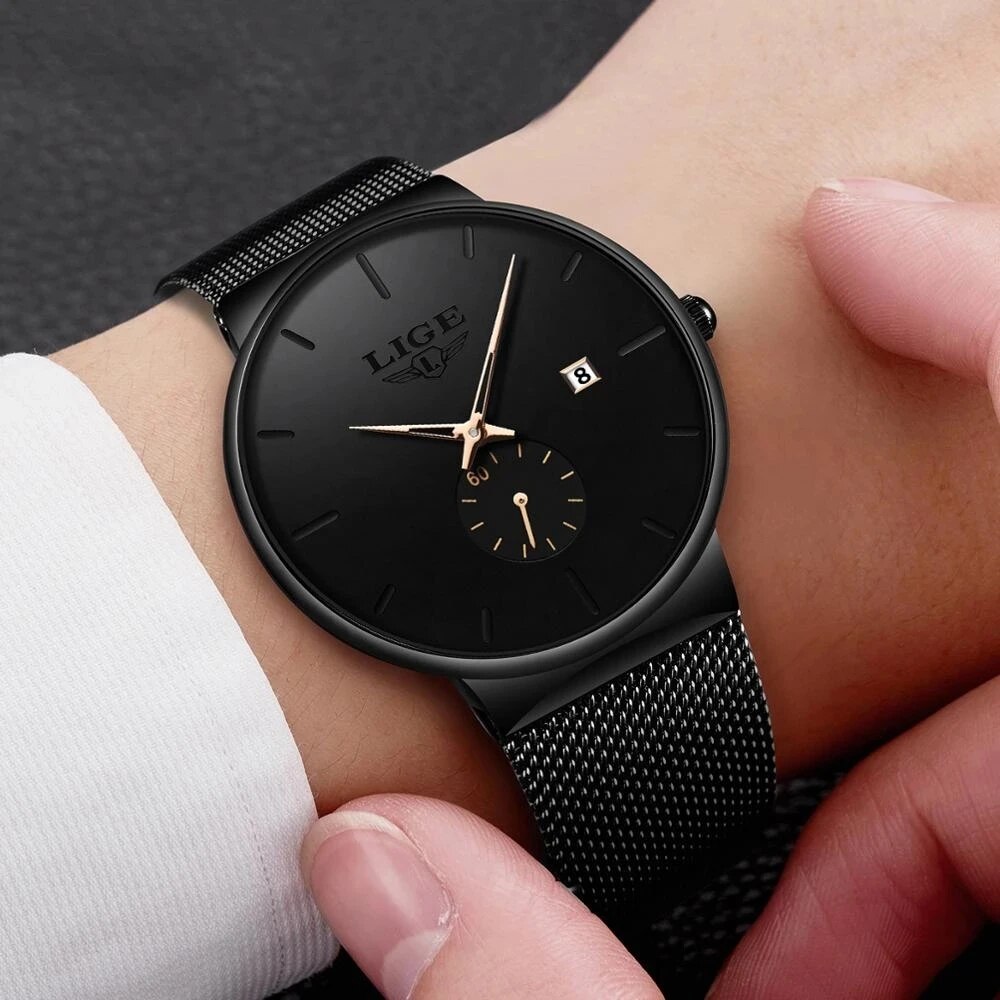 LIGE Fashion Mens orologi Top  - Luxury Watch Affordable recensione e prezzo