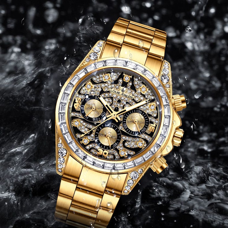 Orologio Automatico da Uomo in - Moonphase Complication Watch recensione e prezzo