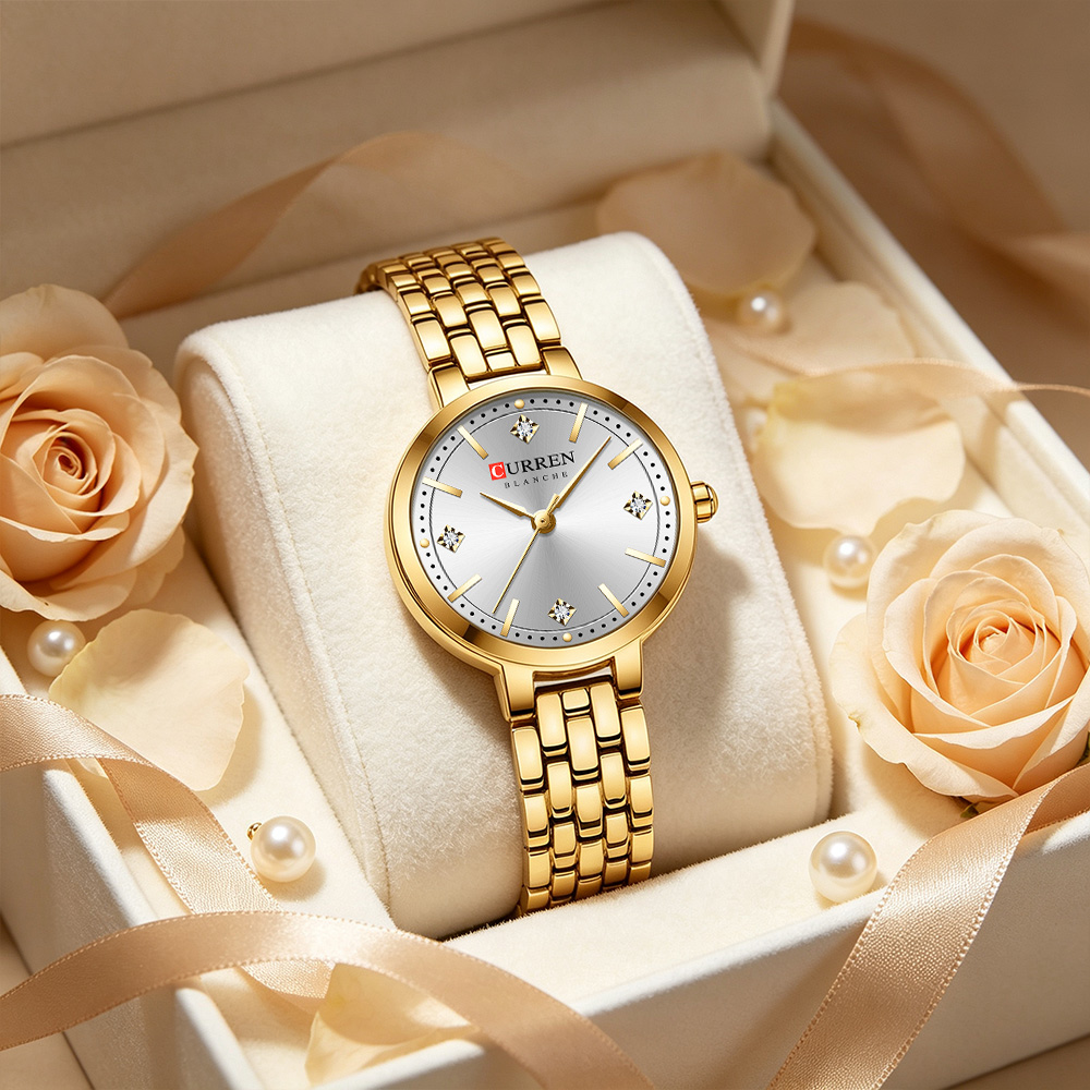 CURREN Orologio da polso sotti - Luxury Watch Gift For Her recensione e prezzo