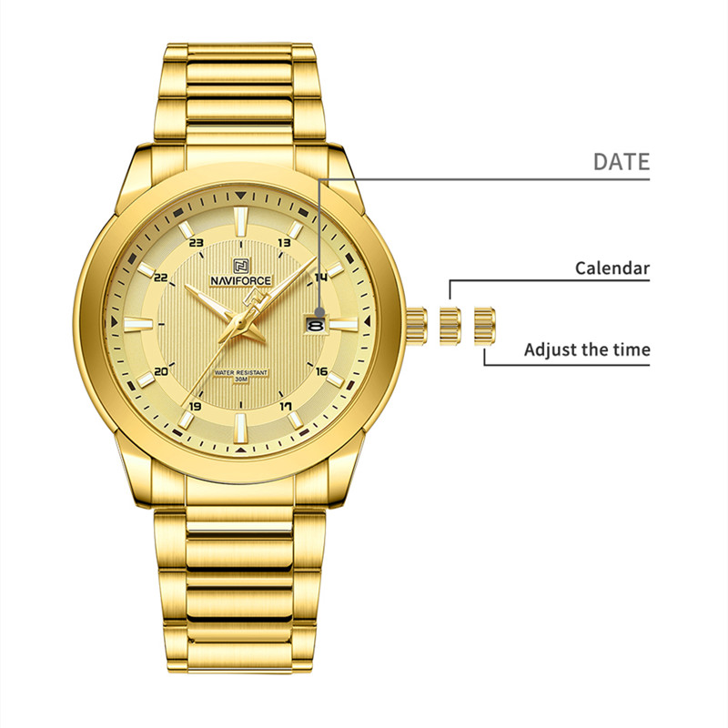 2024 Top Brand NAVIFORCE Orolo - Luxury Watch Affordable recensione e prezzo