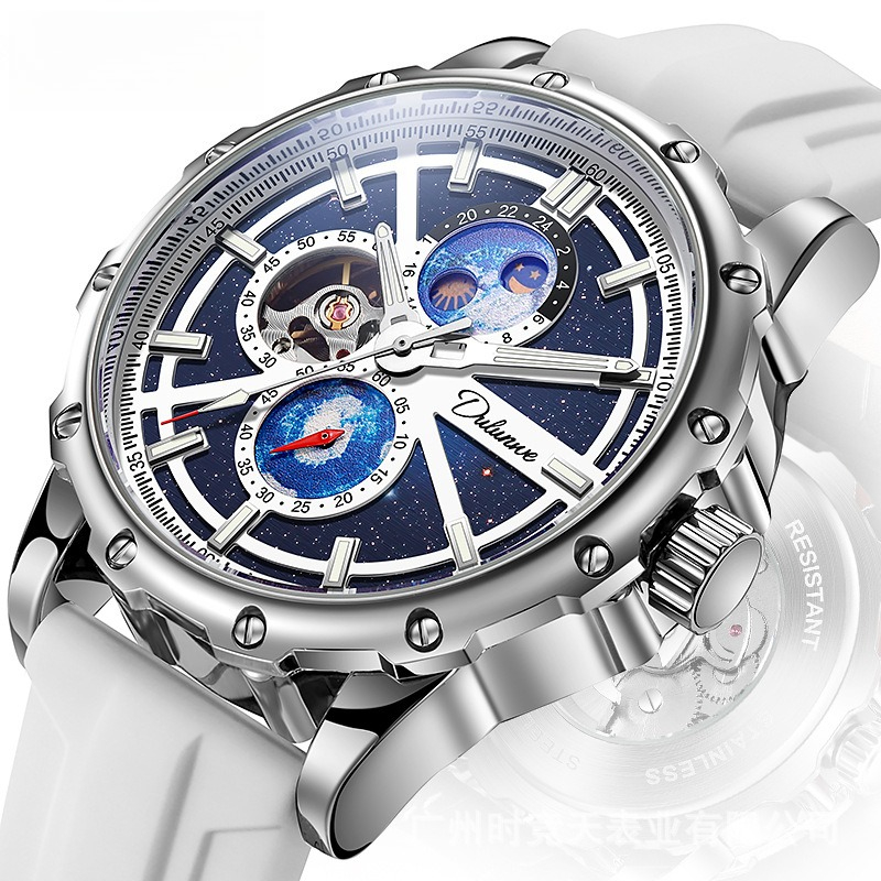 Orologio Automatico da Uomo in - Moonphase Complication Watch recensione e prezzo