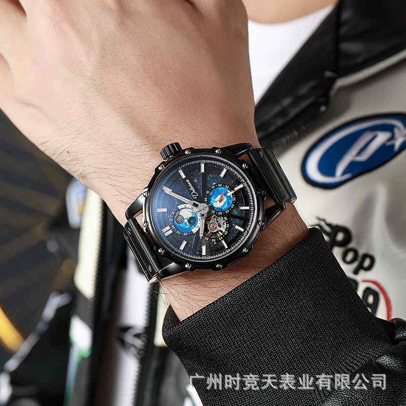 Orologio Automatico da Uomo in - Moonphase Complication Watch recensione e prezzo